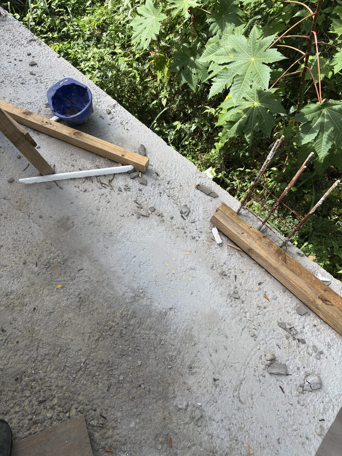 Resistência do concreto abaixo do especificado identificada por esclerometria — vista 3
